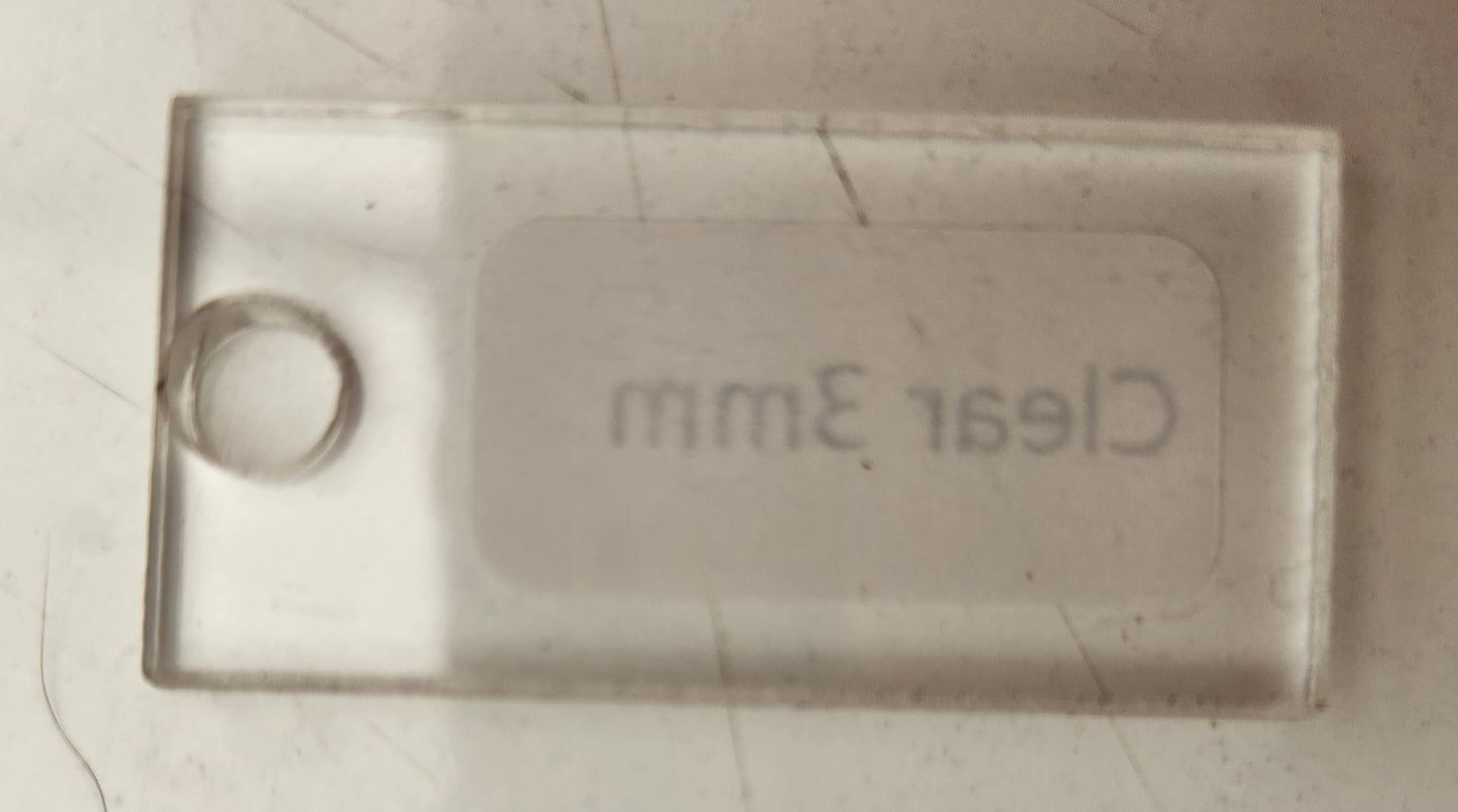 Round Keyring 5 Pack