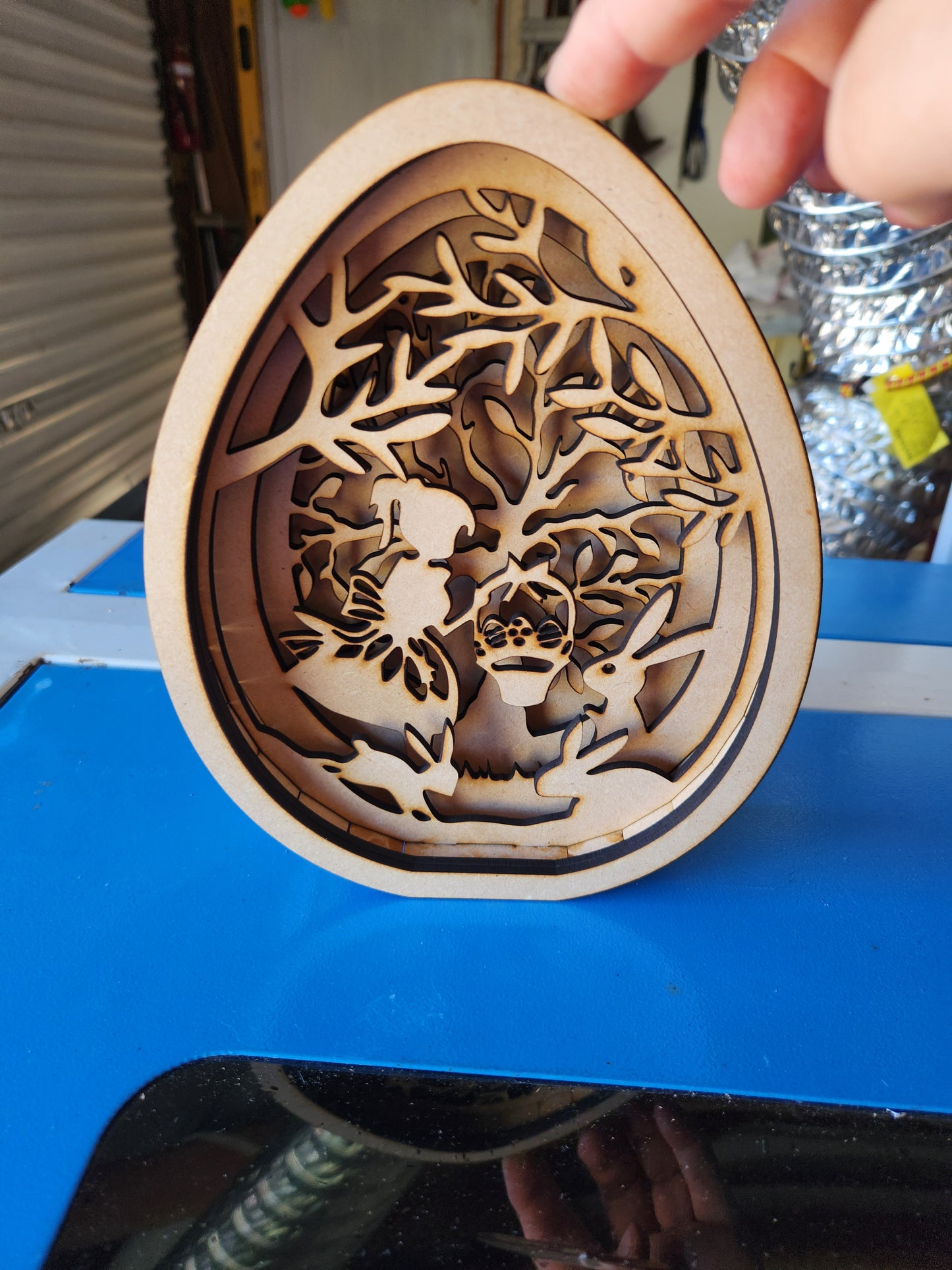 Layed Easter Egg