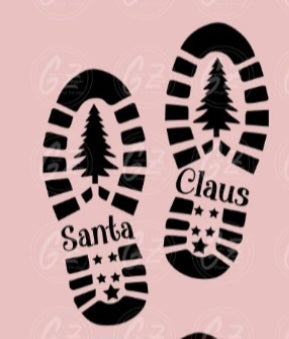 Santa, Reindeer, and Elf prints