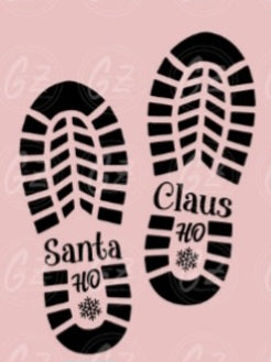 Santa, Reindeer, and Elf prints