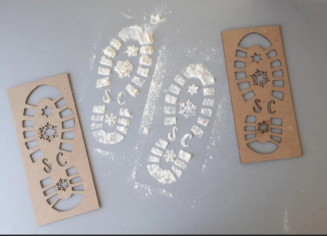 Santa, Reindeer, and Elf prints