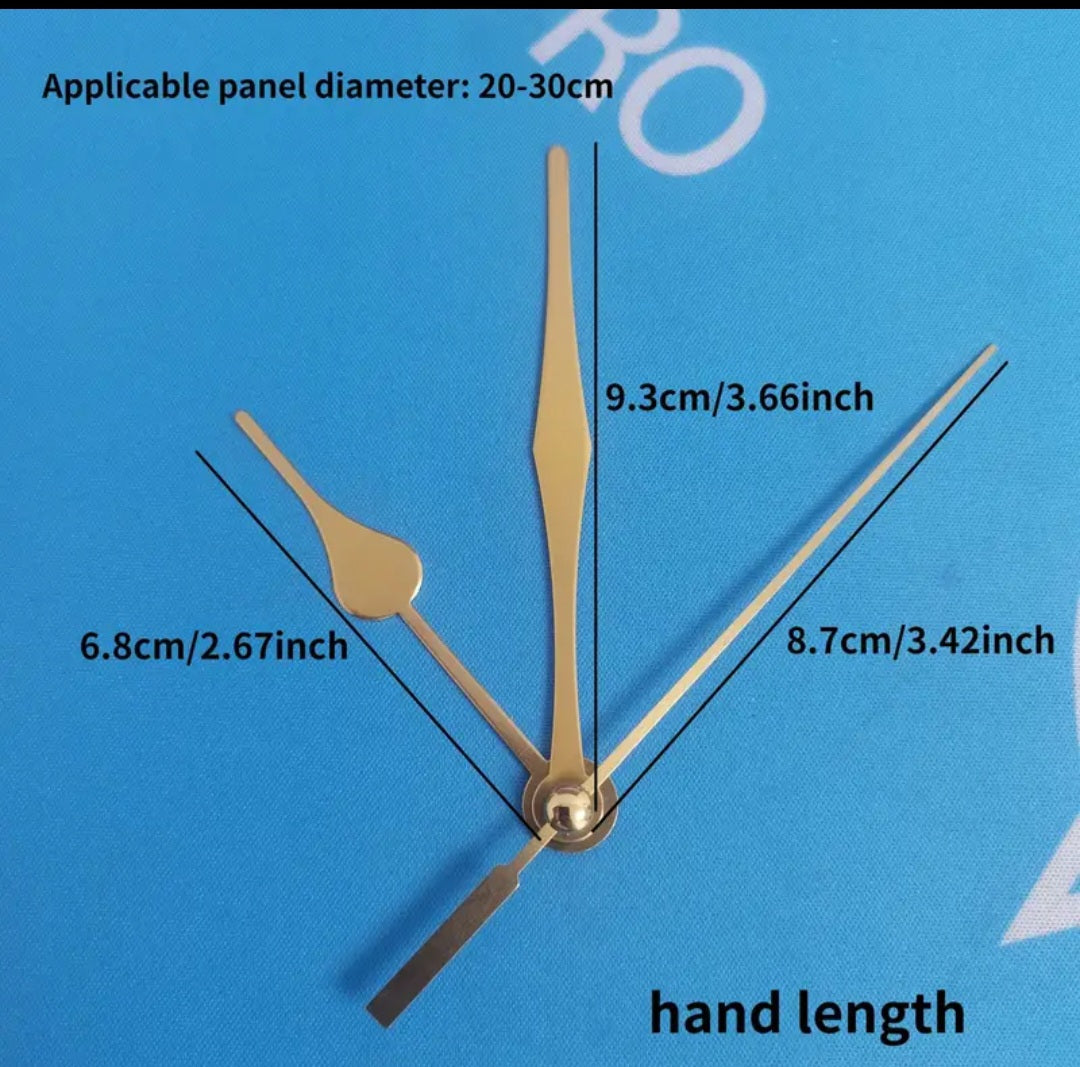 Sublimation Clocks