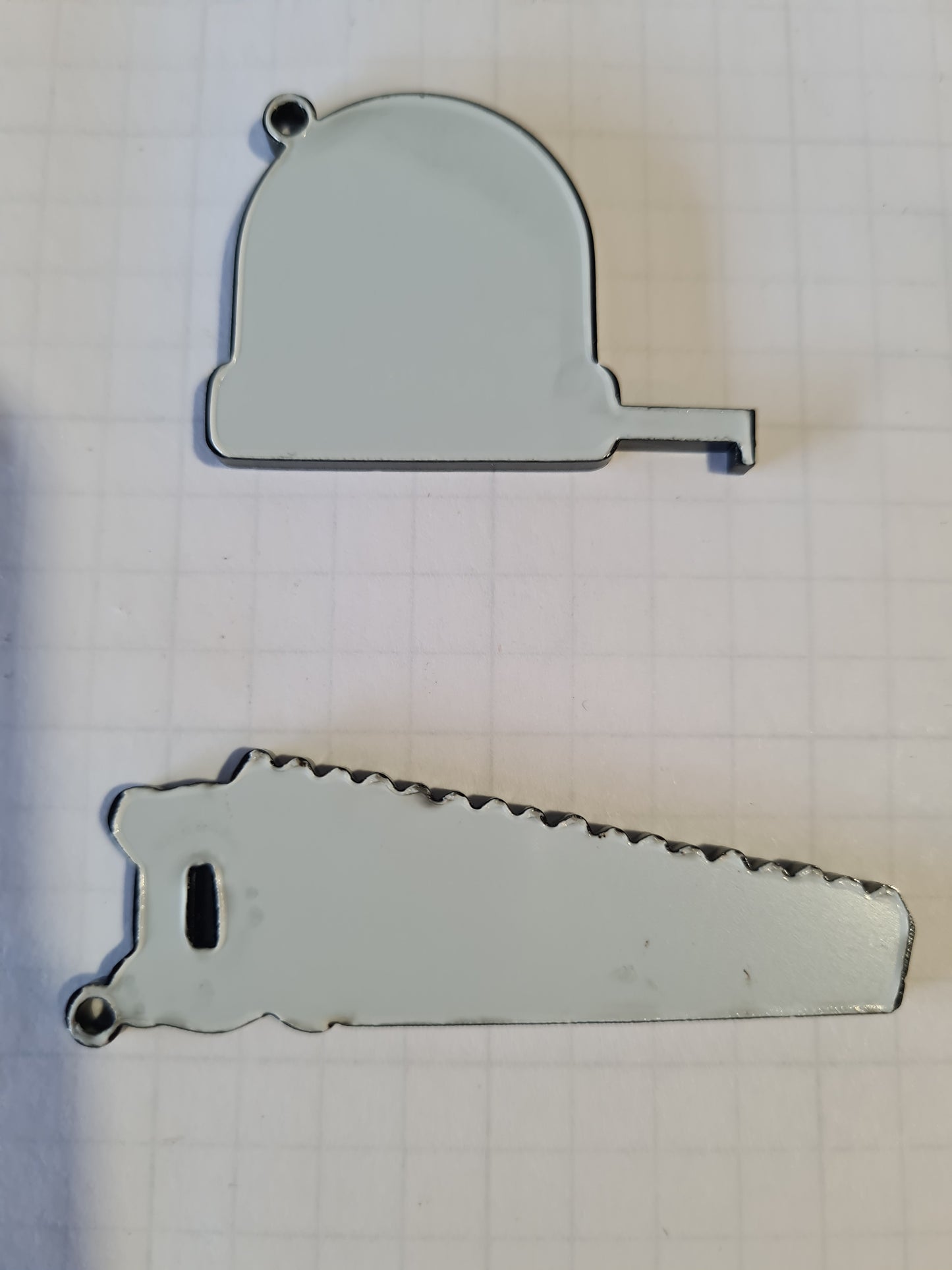 Acrylic Tool Keyrings