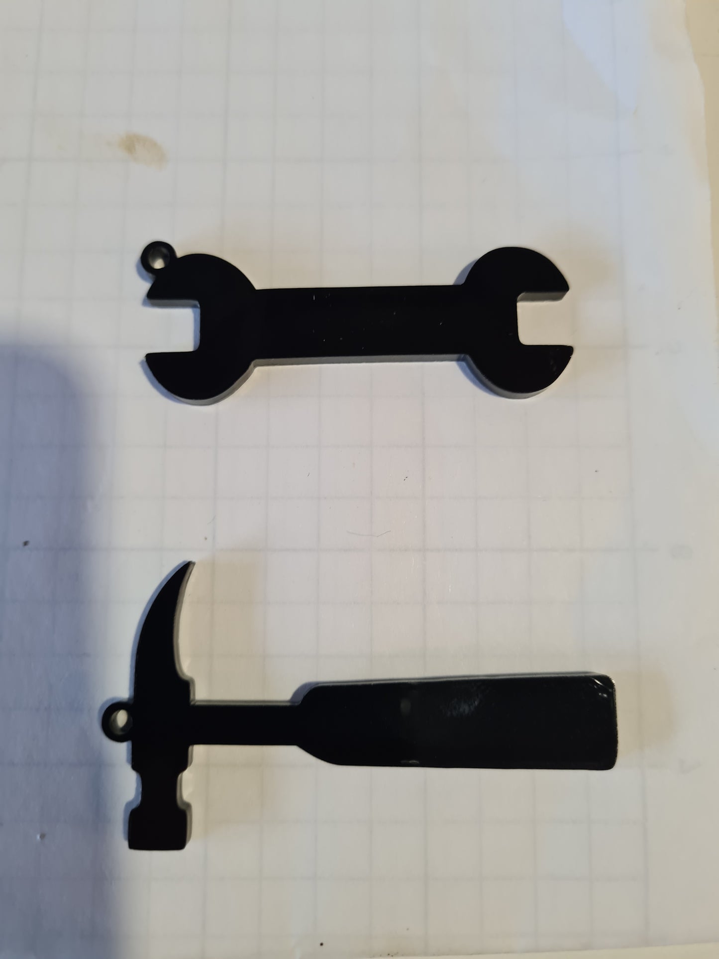 Acrylic Tool Keyrings
