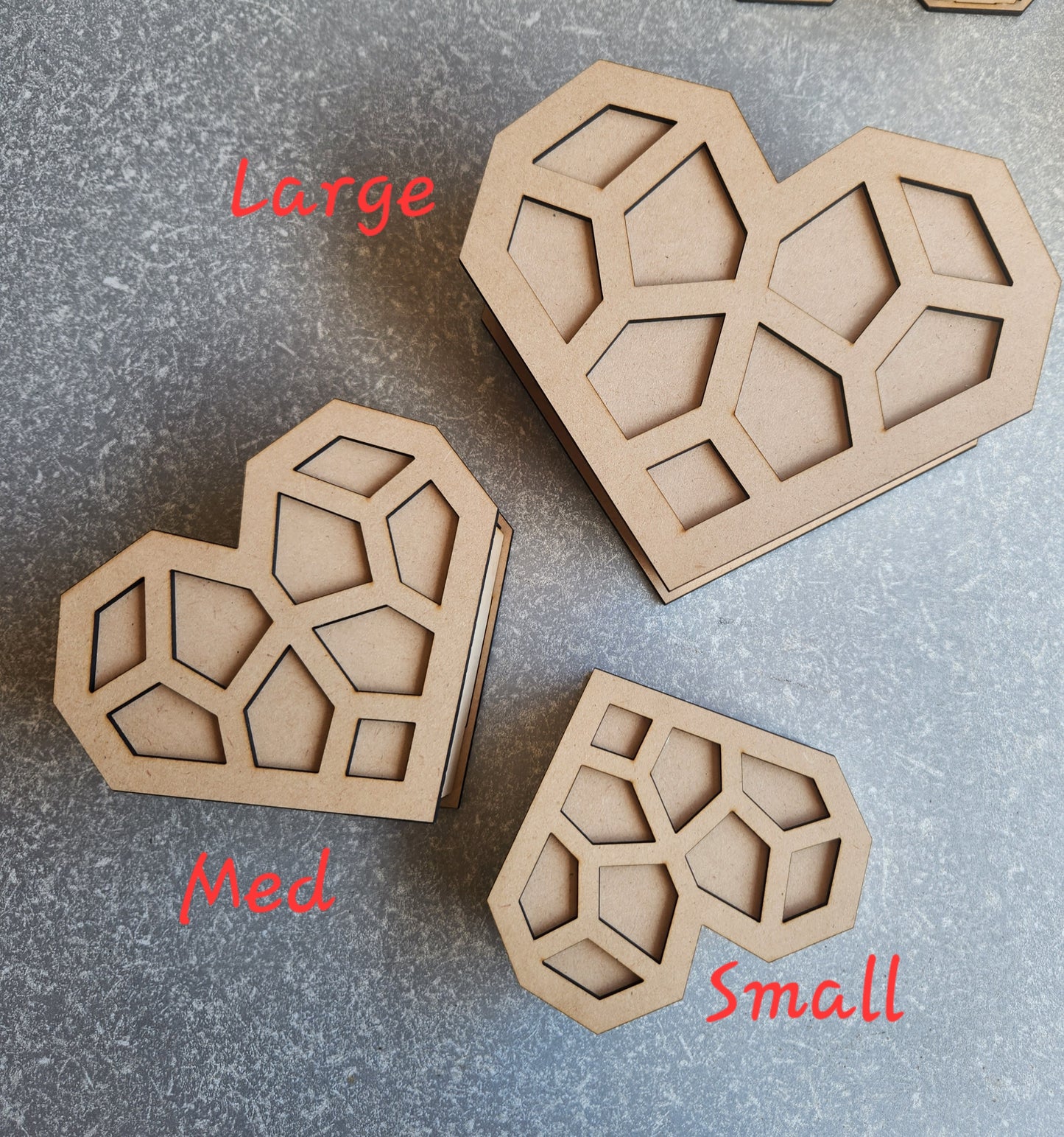 Heart Shape Boxs Kits