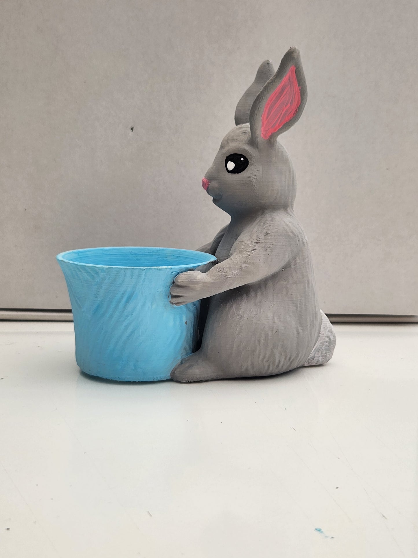 3D Printed Easter Bunny with basket