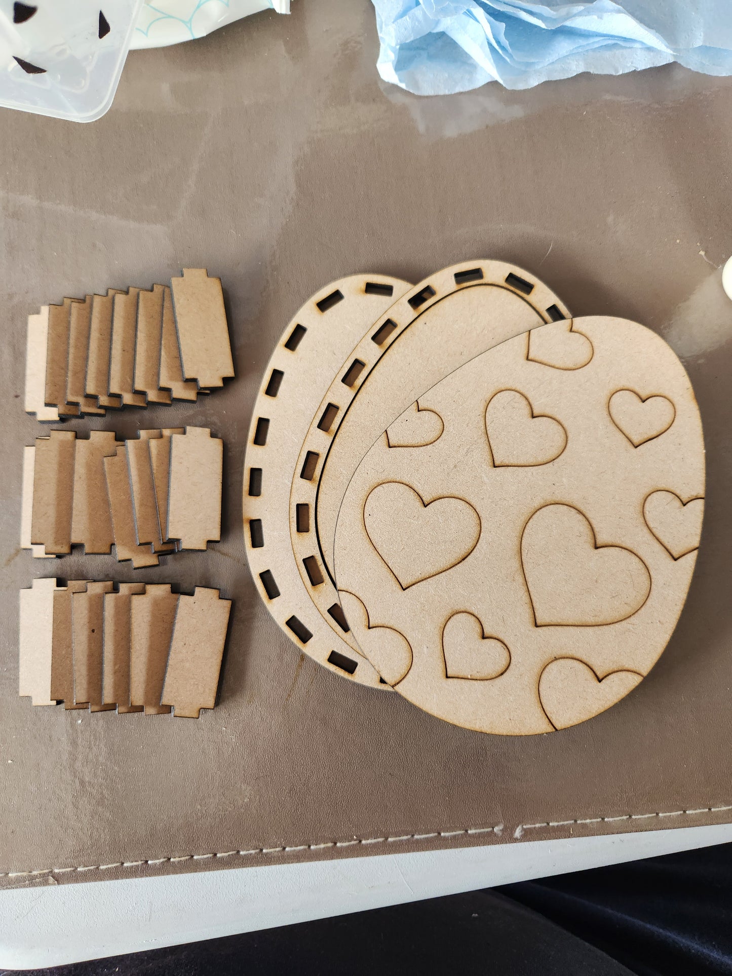 Oval Easter box