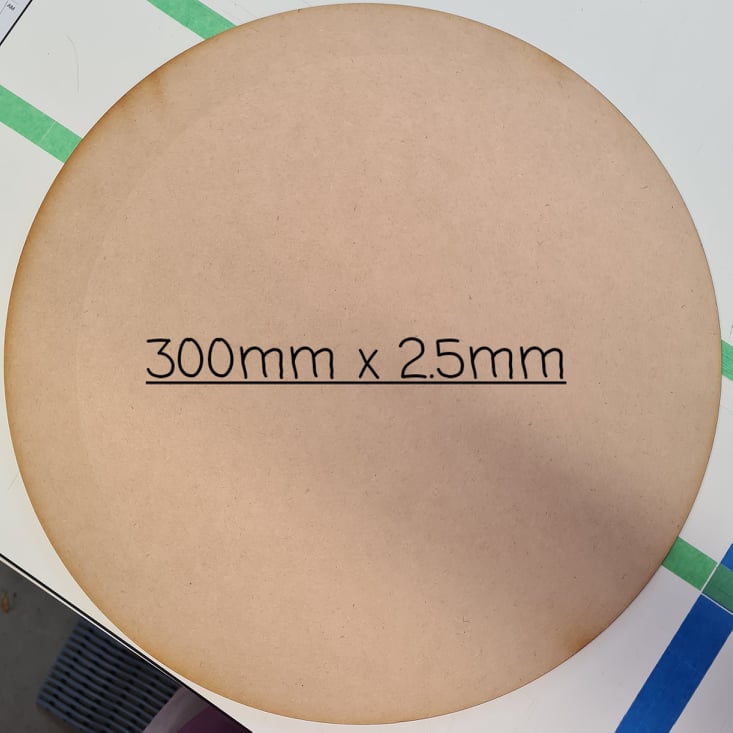 MDF WOODEN ROUNDS