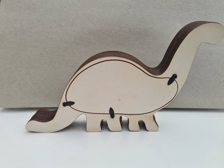 DINOSAURS MONEY BOX KIT