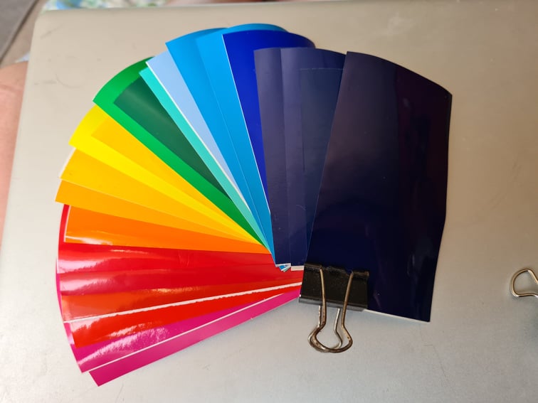 SAMPLE PACK PERMANENT ADHESIVE VINYL
