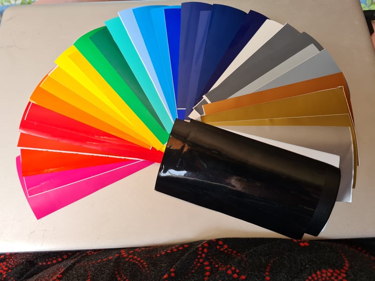 SAMPLE PACK PERMANENT ADHESIVE VINYL