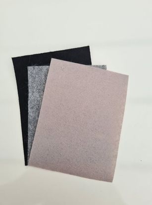 Black-Grey Felt Set