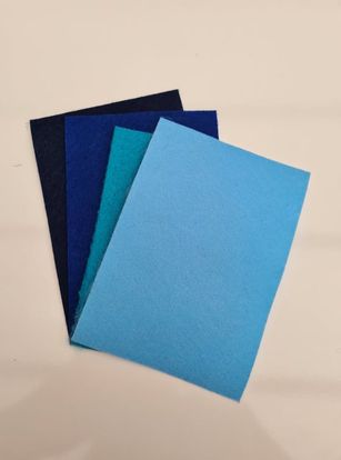 Blue Felt Set
