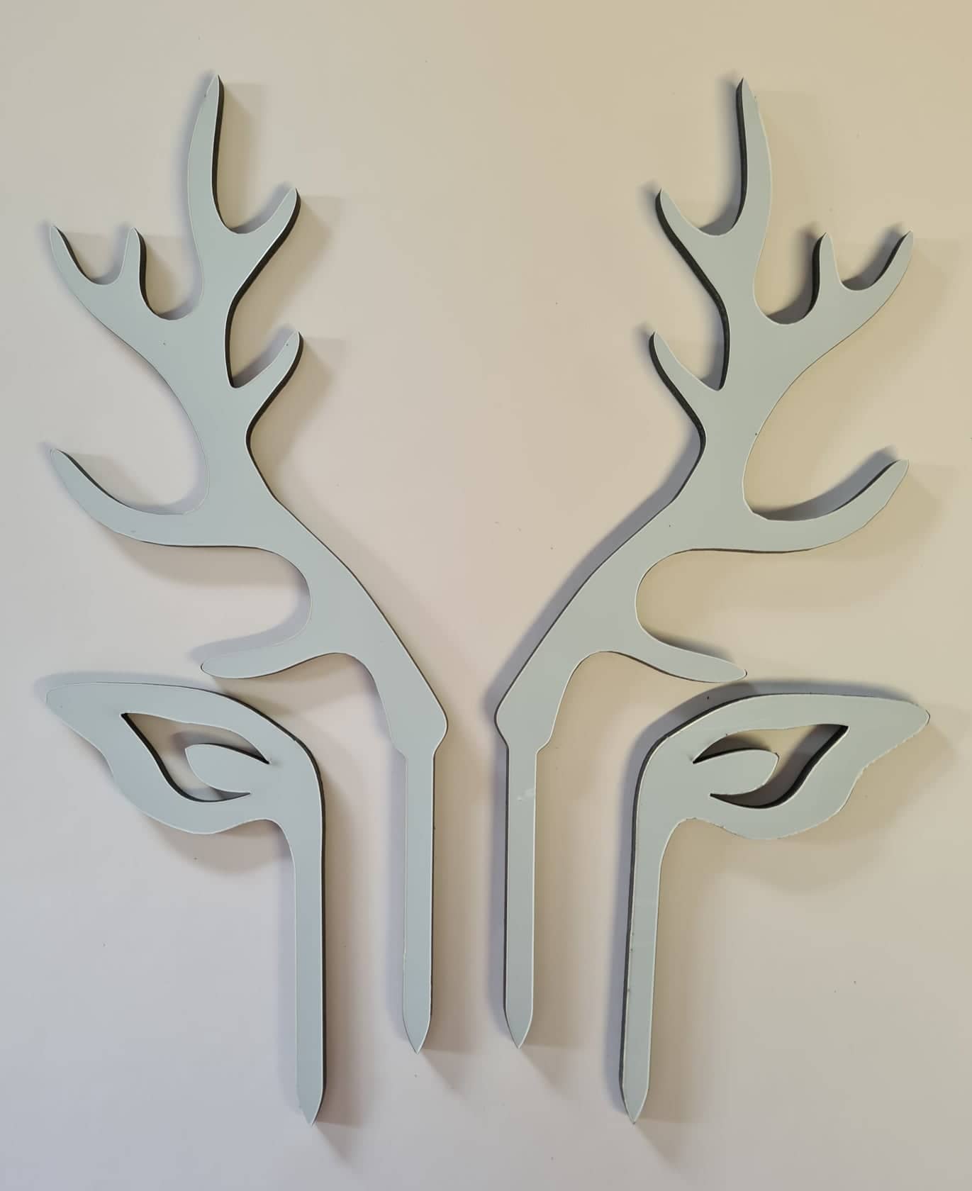 DEER ANTLERS AND EARS CAKE TOPPER