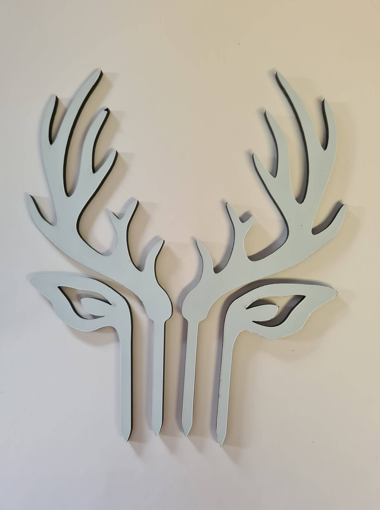 DEER ANTLERS AND EARS CAKE TOPPER