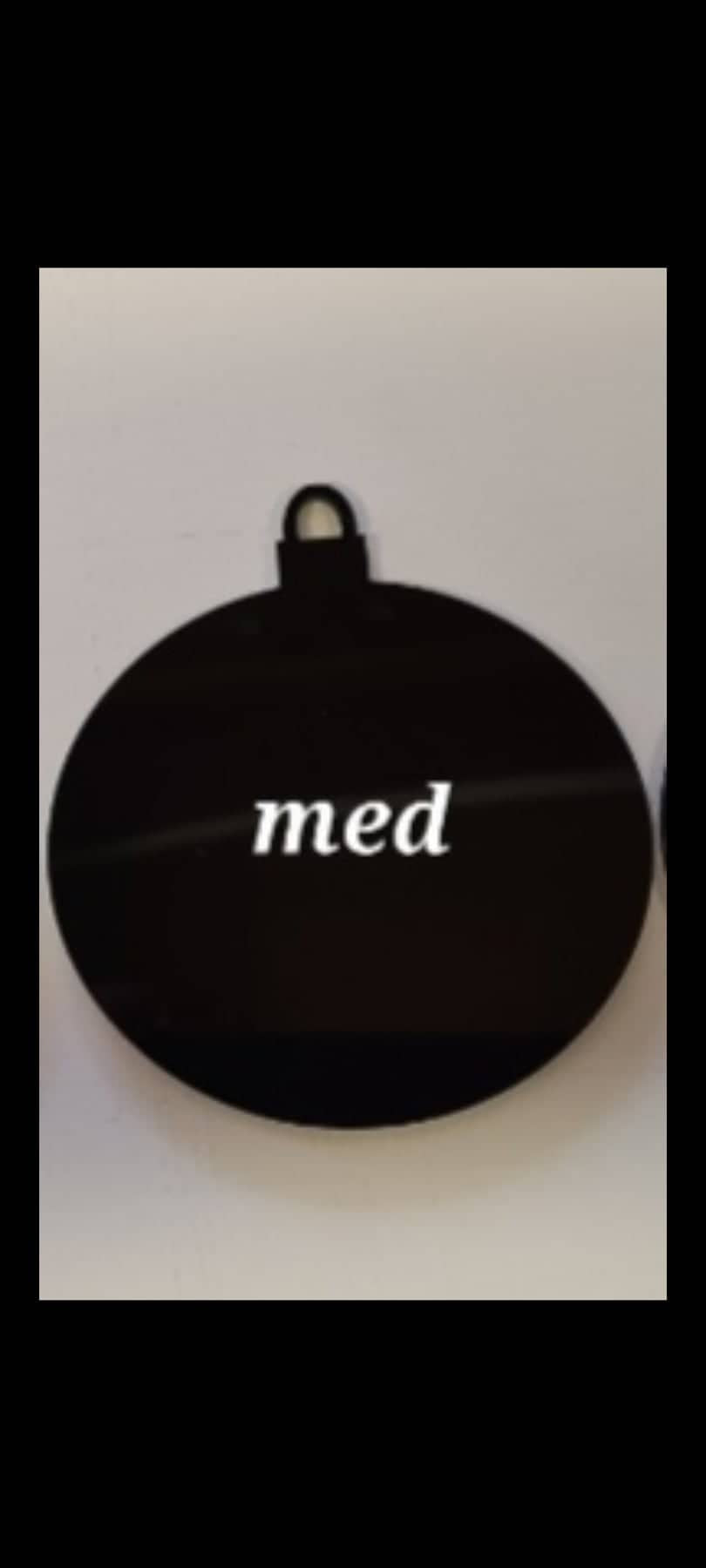 3mm Acrylic Baubles