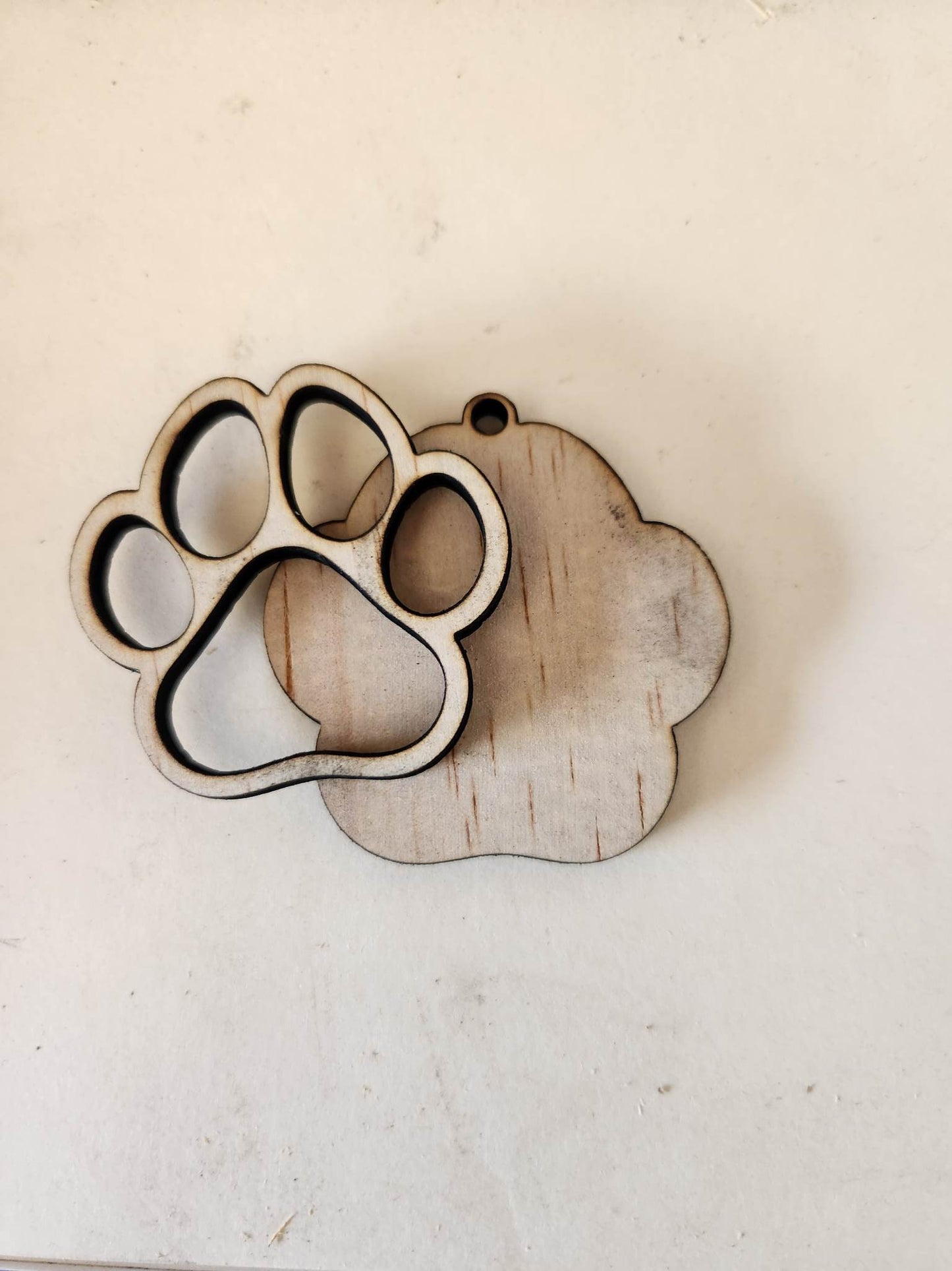 Dog Paw with hole