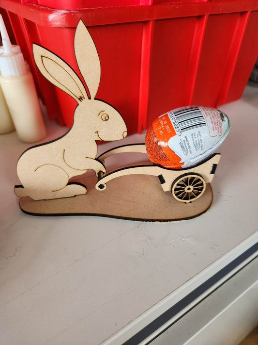 Easter Bunny with Cart