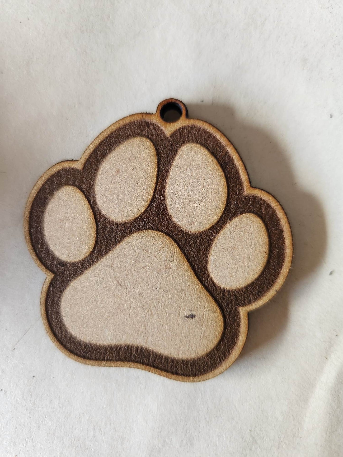Dog Paw with hole