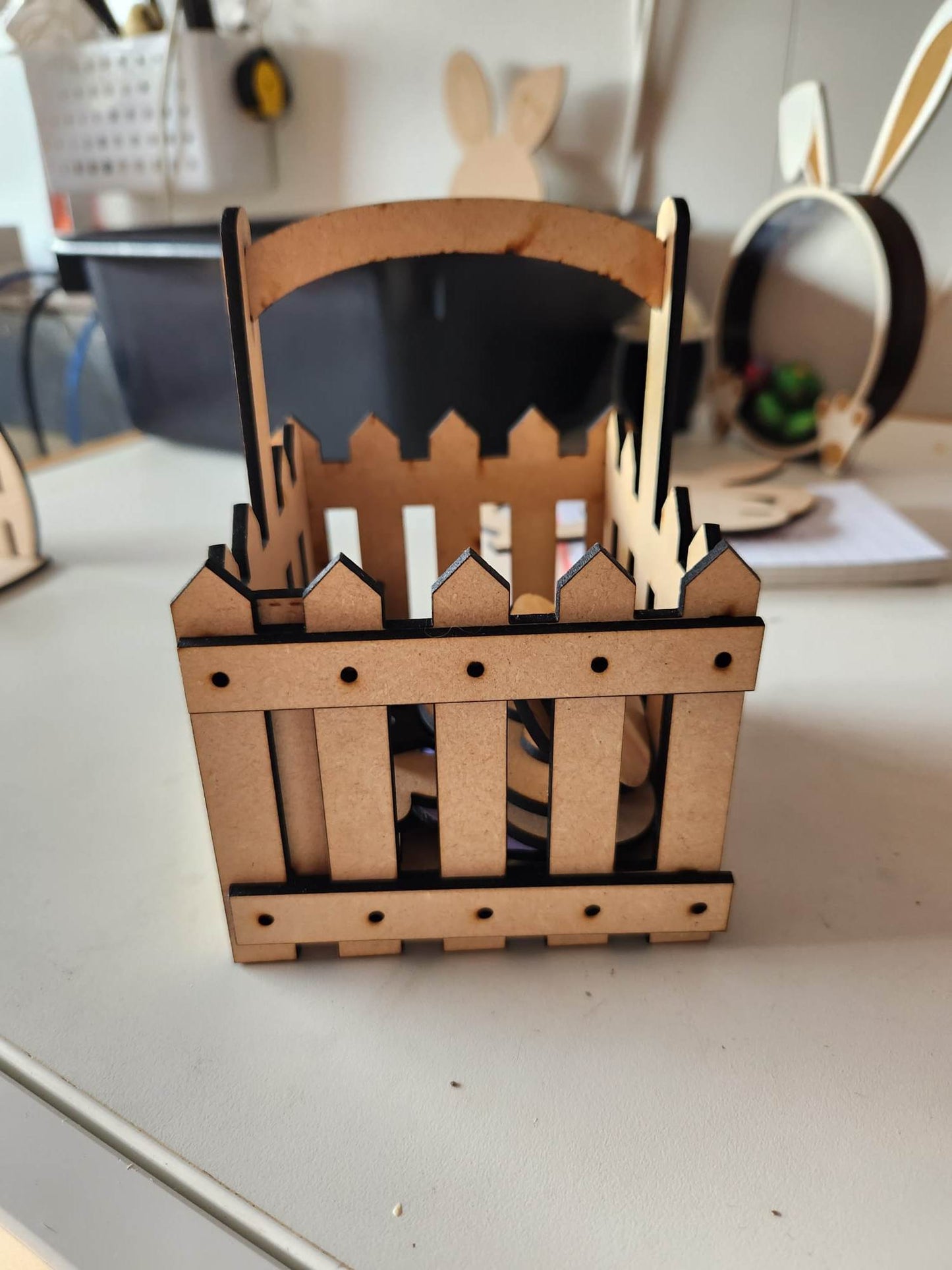 Picket Fence Basket