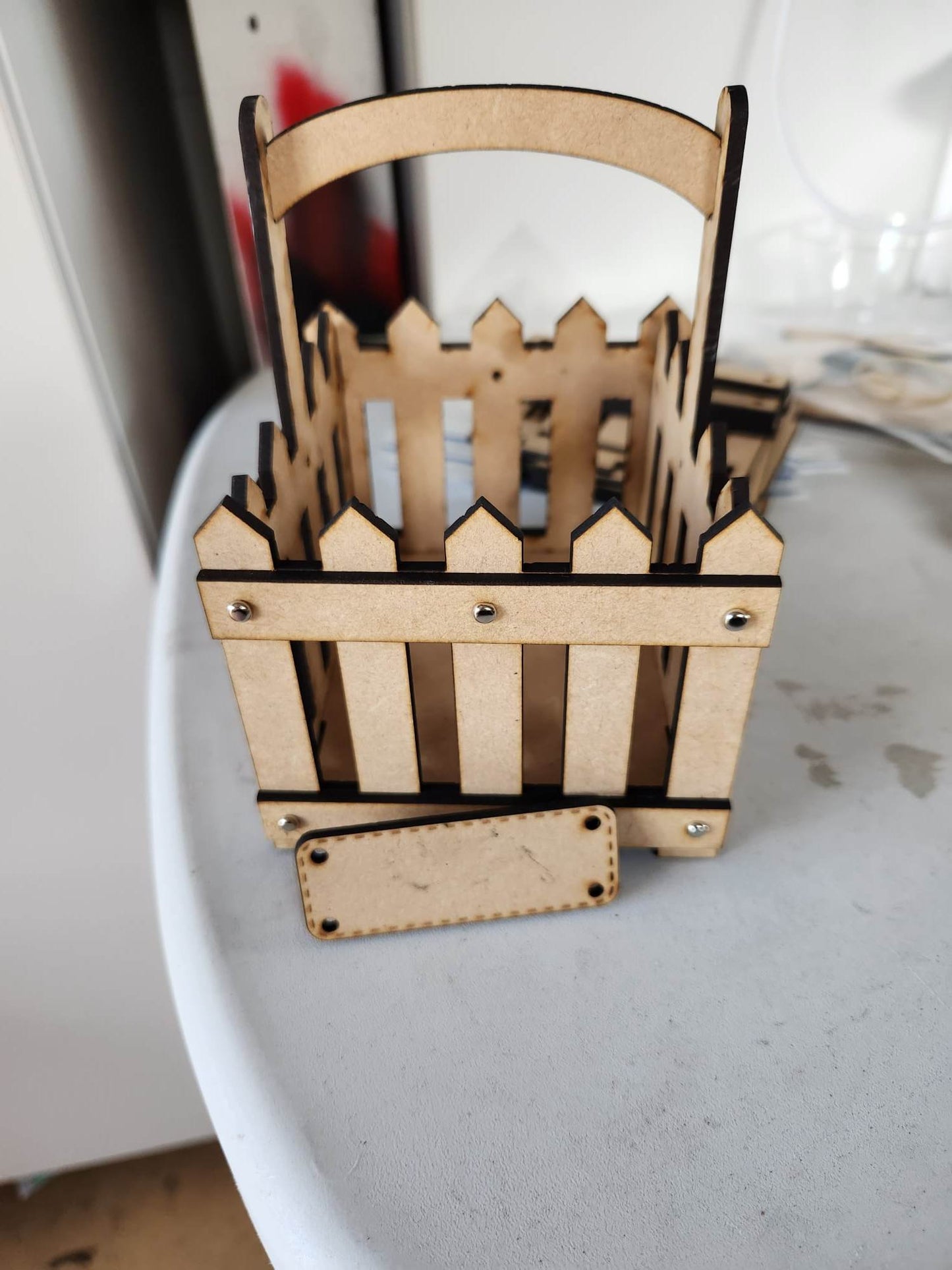 Picket Fence Basket