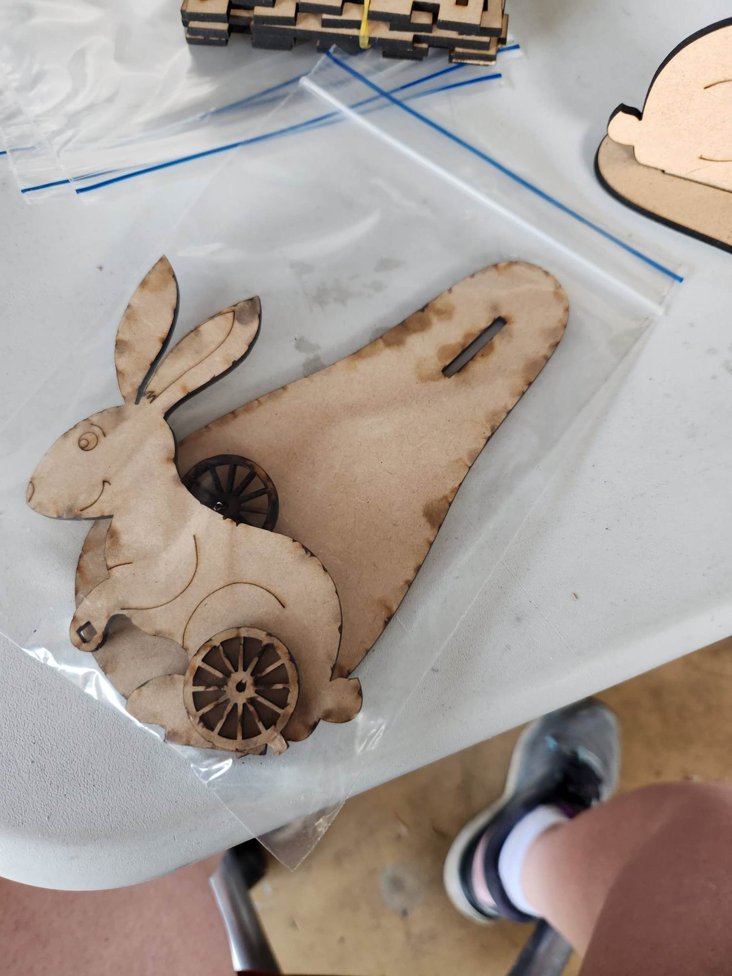 Easter Bunny with Cart