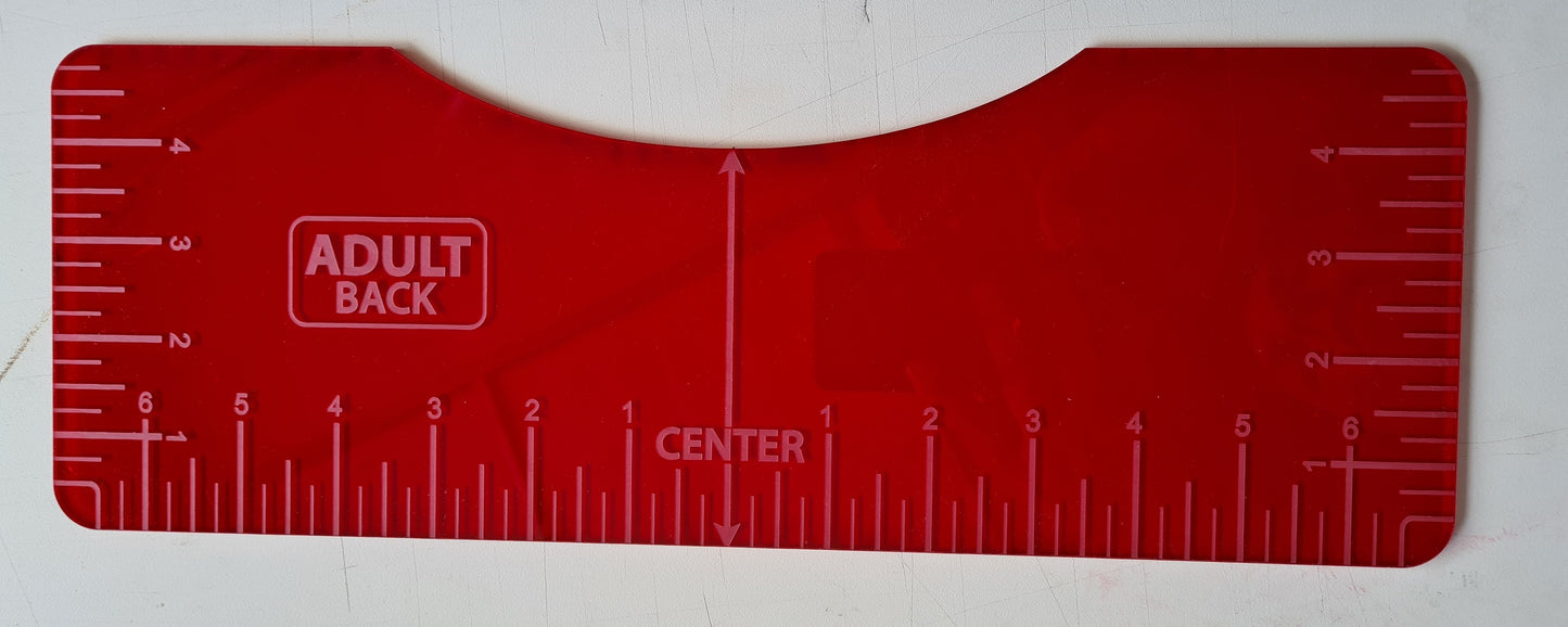 Shirt Alignment Acrylic
