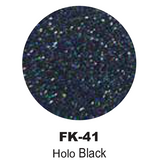 Holo Black Glitter HTV
