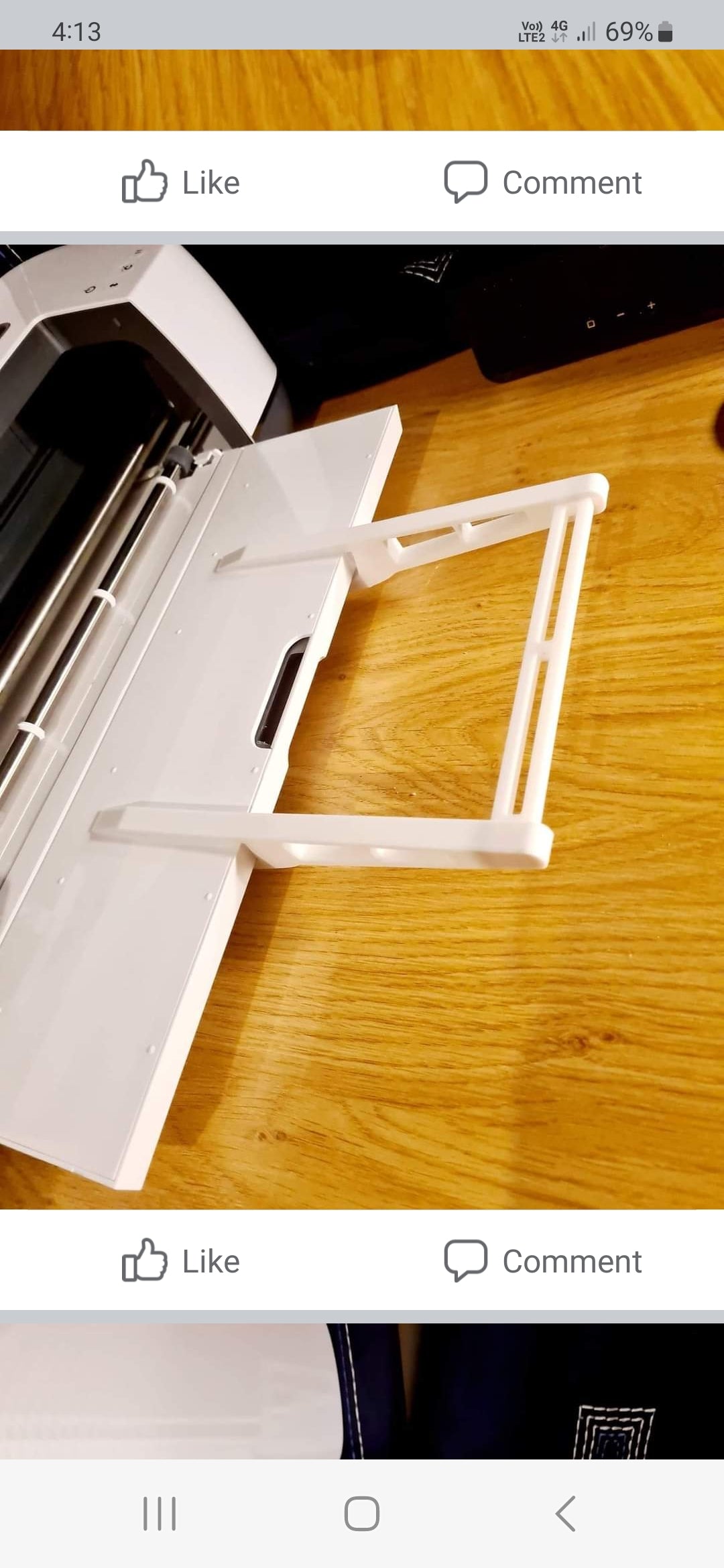 3D Printed Foldable Mat Extender