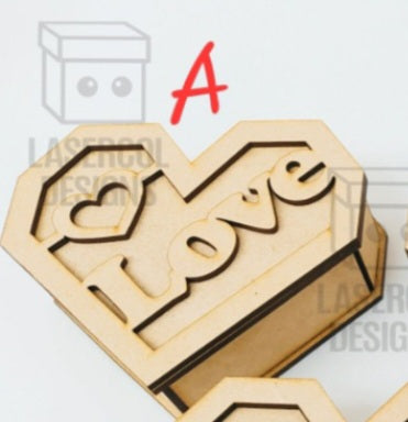 Heart Shape Boxs Kits