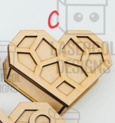 Heart Shape Boxs Kits