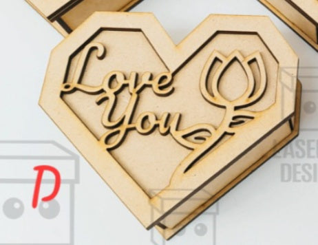 Heart Shape Boxs Kits