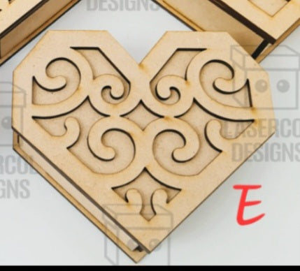 Heart Shape Boxs Kits