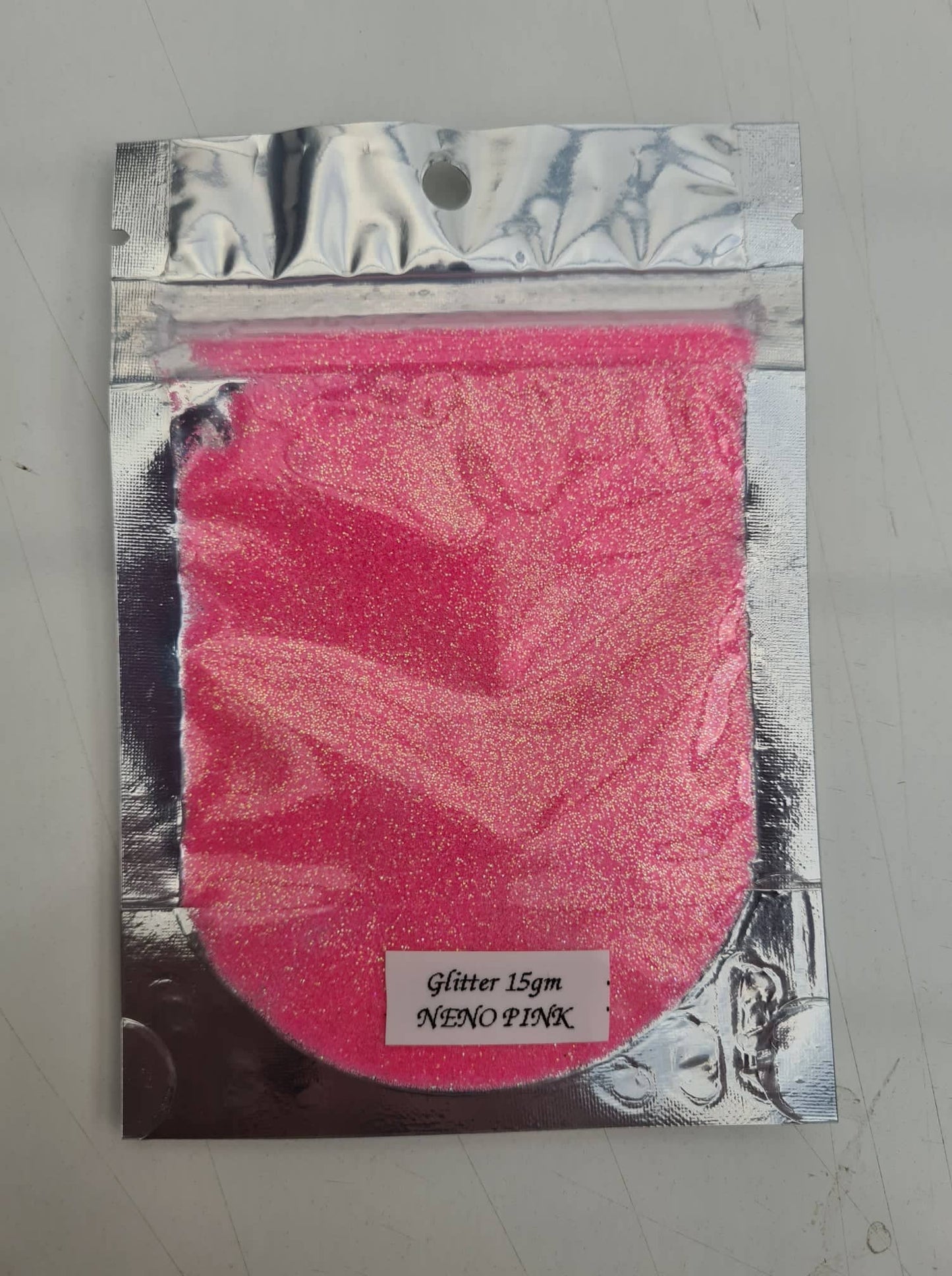 Neon Pink Glitter