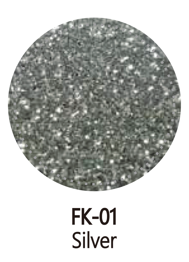 Silver glitter HTV