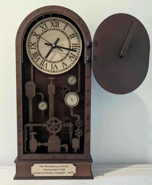 STEAMPUNK CABINET CLOCK