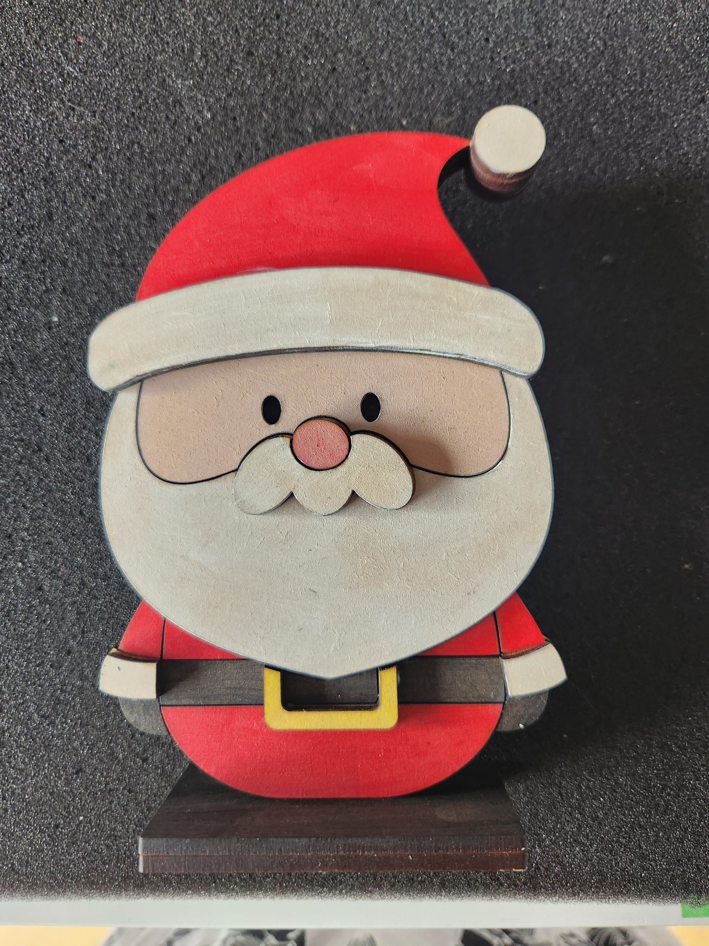 Cute Christmas Elf, Santa and Reindeer