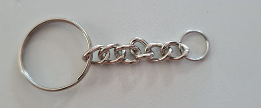 Silver Key Ring