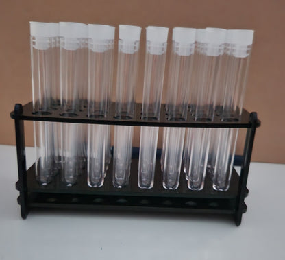 Test Tube Holder with empty test tubes