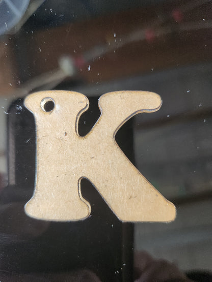 Letter Keyrings