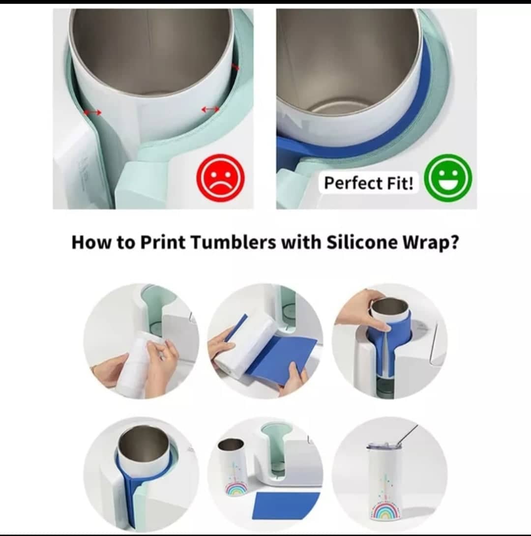 Silicone Mug Tumbler Wrap