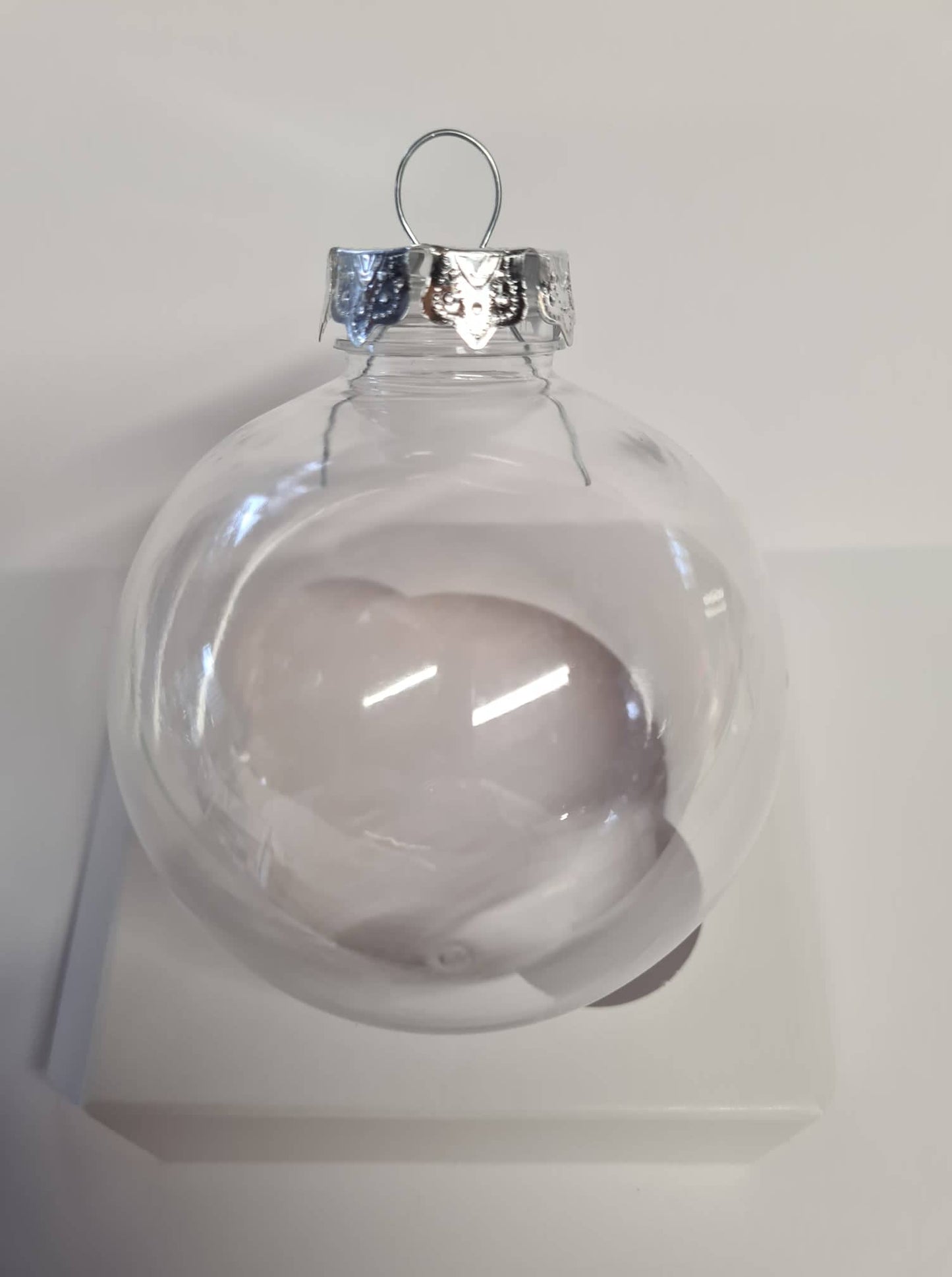DIY Clear Round Bauble Ball