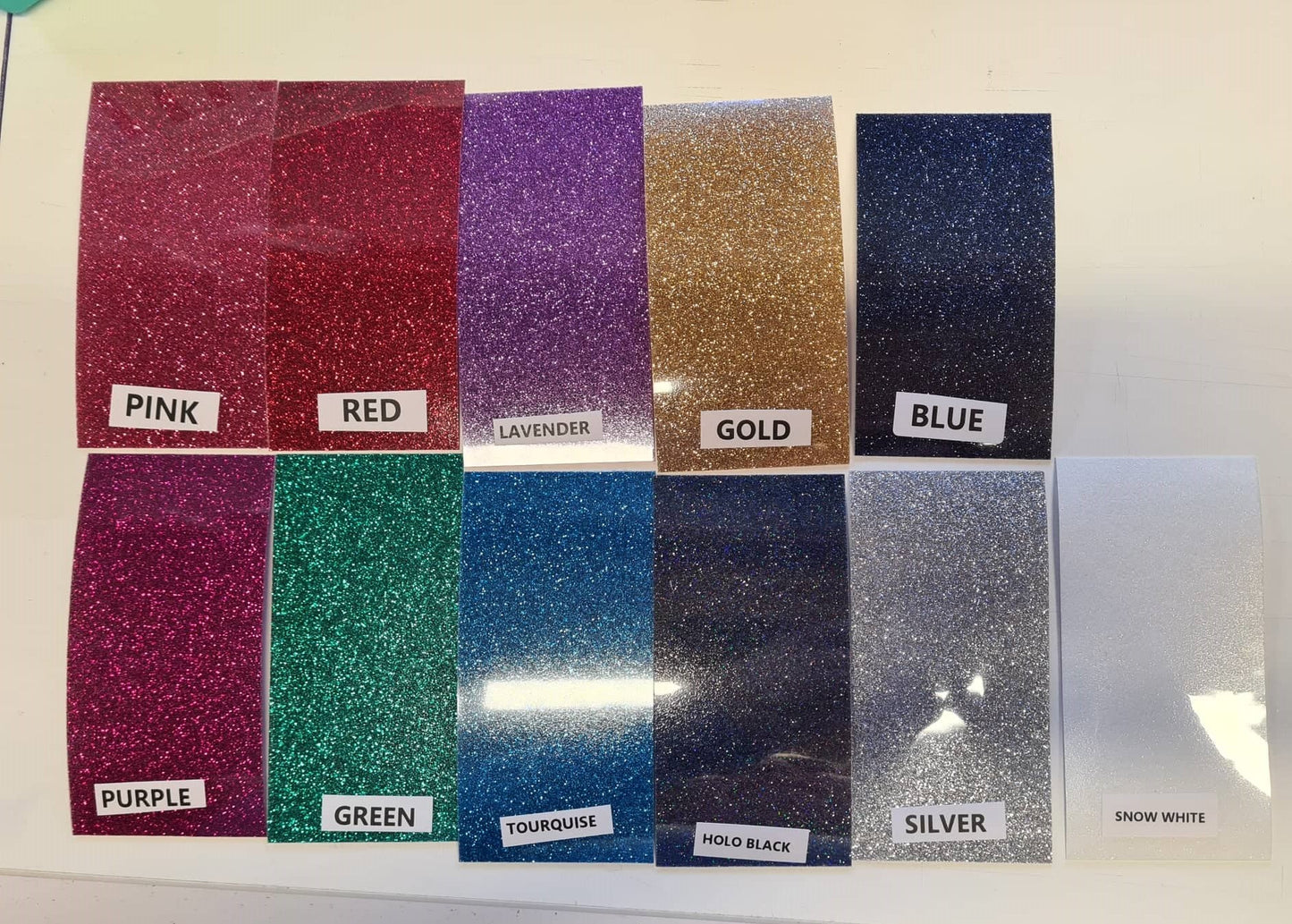 Sample Pack of Glitter HTV