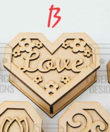 Heart Shape Boxs Kits