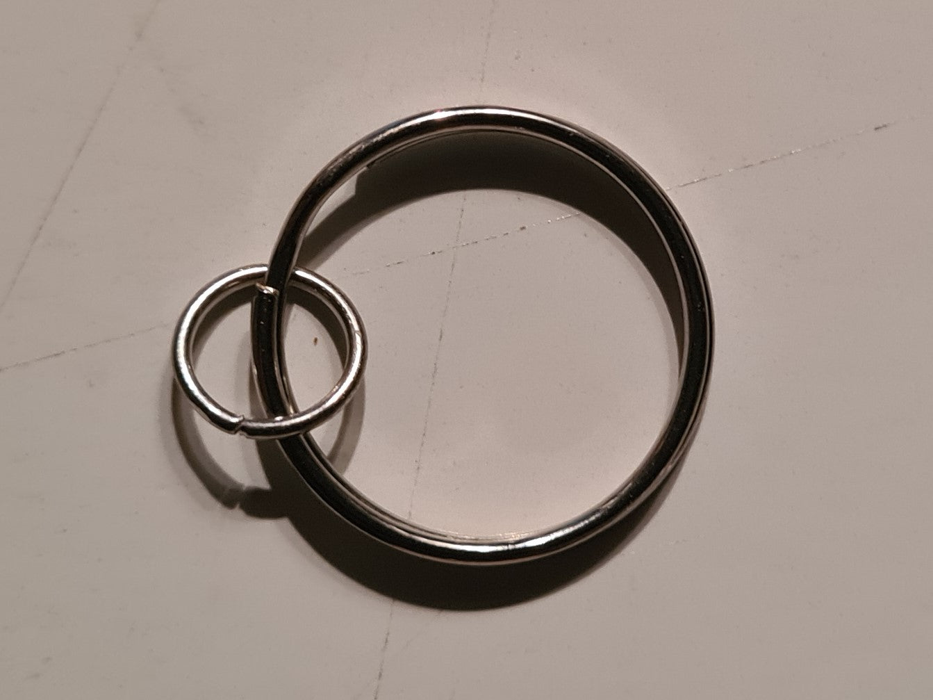 Silver split ring