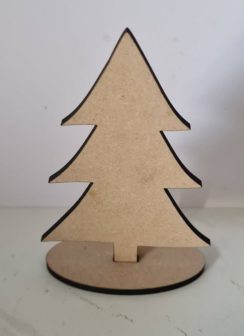 CHRISTMAS SOLID TREE WITH BASE